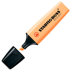 ROTULADOR FLUORESCENTE STABILO BOSS NARANJA PÁLIDO                                                  