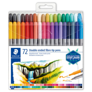 ROTULADOR STAEDTLER DOBLE PUNTA 3200 72 UD.                                                         