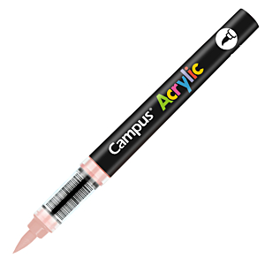 ROTULADORES ACRÍLICOS CAMPUS ACRYLIC PUNTA PINCEL CAJA 8 UD. CARNE                                  