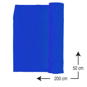 PAPEL CRESPÓN CAMPUS UNIVERSITY 0,5 X 2 M. 10 H. AZUL MARINO