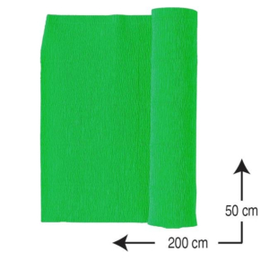 PAPEL CRESPÓN CAMPUS UNIVERSITY 0,5 X 2 M. 10 H. VERDE CLARO