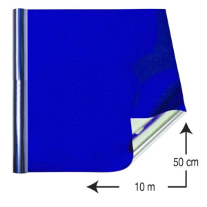 PAPEL METALIZADO MARGOK 0,5 X 10 M. AZUL