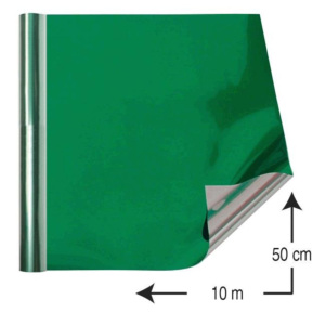 PAPEL METALIZADO MARGOK 0,5 X 10 M. VERDE