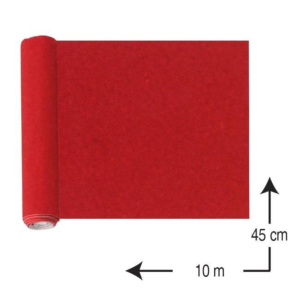 ROLLO PAPEL TERCIOPELO ADHESIVO AIRONFIX 0,45 X 10 M. ROJO REF. 67803