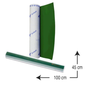 ROLLO PAPEL TERCIOPELO ADHESIVO SADIPAL 45 X 100 CM. VERDE REF. 06709