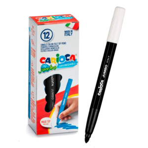ROTULADOR CARIOCA JUMBO TINTA LAVABLE NEGRO