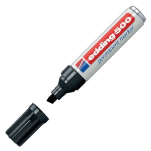 ROTULADOR PERMANENTE EDDING 500 NEGRO