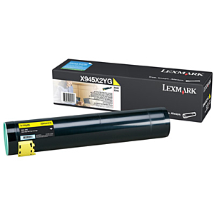 LEXMARK X-940/X-945 TONER AMARILLO ALTO RENDIMIENTO