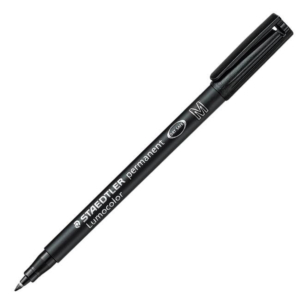 ROTULADOR PERMANENTE STAEDTLER LUMOCOLOR M NEGRO REF. 317
