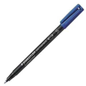 ROTULADOR PERMANENTE STAEDTLER LUMOCOLOR S AZUL REF. 313