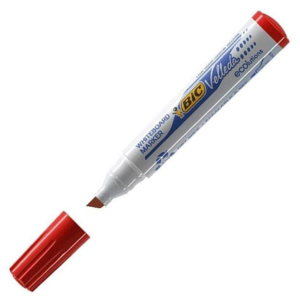 ROTULADOR PIZARRA BIC VELLEDA PUNTA BISELADA ROJO REF. 175103