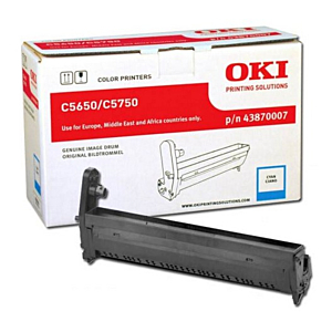 OKI C5650/C5750 TAMBOR CIAN 20K