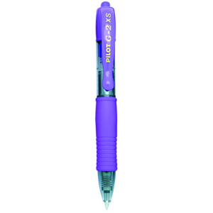 BOLÍGRAFO TINTA GEL PILOT G-2 PIXIE VIOLETA                                                         