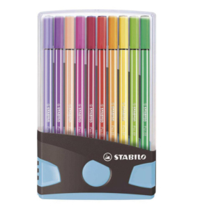ROTULADOR PUNTA FIBRA STABILO PEN-68 COLOR PARADE ESTUCHE 20 UD.                                    
