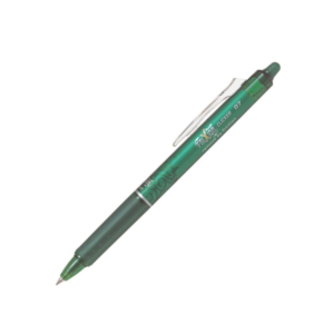 BOLÍGRAFO TINTA GEL PILOT FRIXION CLICKER VERDE                                                     