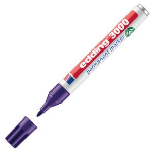 ROTULADOR PERMANENTE EDDING 3000 VIOLETA                                                            