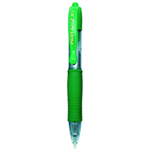 BOLÍGRAFO TINTA GEL PILOT G-2 PIXIE VERDE                                                           