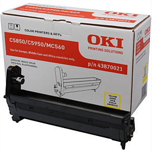 OKI C-5850/5950/MC560 TAMBOR AMARILLO