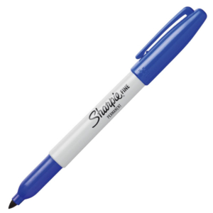 ROTULADOR PERMANENTE SHARPIE FINE POINT AZUL                                                        