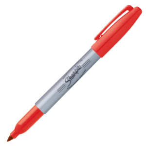 ROTULADOR PERMANENTE SHARPIE FINE POINT ROJO                                                        