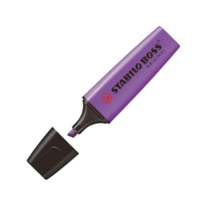 ROTULADOR FLUORESCENTE STABILO BOSS LAVANDA                                                         
