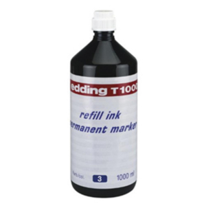 TINTA ROTULADOR PERMANENTE EDDING T-1000 1000 ML AZUL                                               