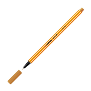 ROTULADOR PUNTA FIBRA STABILO POINT-88 OCRE OSCURO                                                  