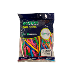 GLOBOS MOLDEABLES DE COLORES (BOLSA 100 UNID.) REF. 25-F