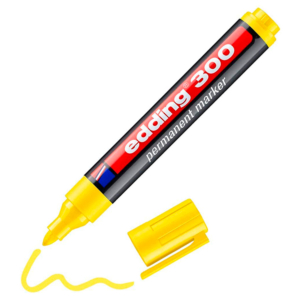ROTULADOR PERMANENTE EDDING 300 AMARILLO                                                            