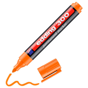 ROTULADOR PERMANENTE EDDING 300 NARANJA                                                             