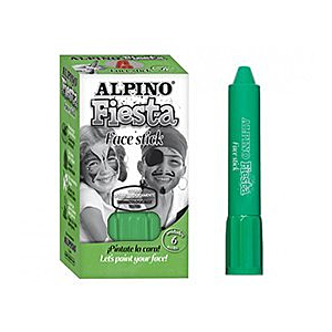 STICK MAQUILLAJE VERDE ALPINO (ESTUCHE 6 UNID) REF. DL-00088