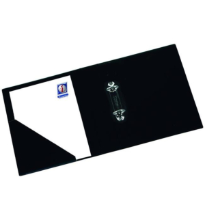 CARPETA PVC IBERPLAS 4º NATURAL 2 ANILLAS 25 MM. NEGRO REF. 313-M2