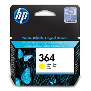 HP Nº364 CARTUCHO AMARILLO, 300 PAGINAS