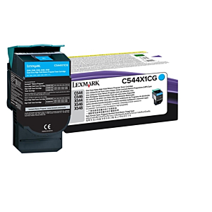 LEXMARK C544/X544 TONER CIAN EXTRA ALTO RENDIMIENTO RETORNABLE