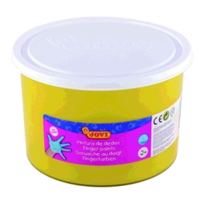 PINTURA DE DEDOS JOVI AMARILLO 500 ML. REF. 561-3