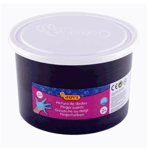 PINTURA DE DEDOS JOVI NEGRO 500 ML. REF. 561-30