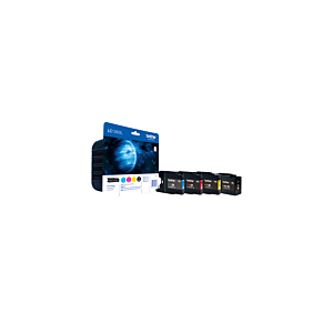 BROTHER PACK CARTUCHOS NEGRO, CIAN, MAGENTA Y AMARILLO  MFCJ6510DW/MFCJ6710DW/MFCJ6910DW, . 2.400 PA