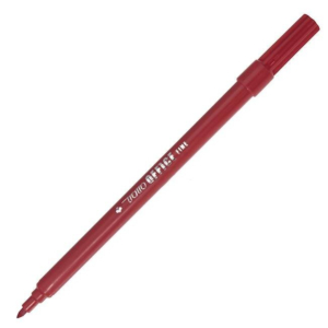 ROTULADOR TRATTO OFFICE ROJO