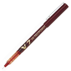 BOLÍGRAFO PILOT V7 TINTA LÍQUIDA ROJO