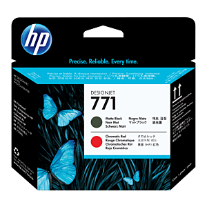 HP DESIGNJET Z6200/771 CABEZAL NEGRO MATE/ROJO CROMATICO