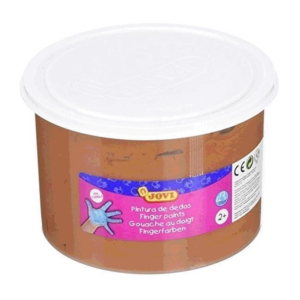 PINTURA DE DEDOS JOVI MARRÓN 500 ML. REF. 561-12