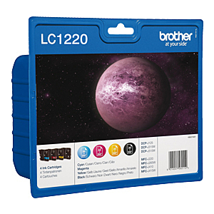 BROTHER  PACK CARTUCHOS NEGRO, CIAN, MAGENTA Y AMARILLODCPJ725DW/J925DW/J430W,