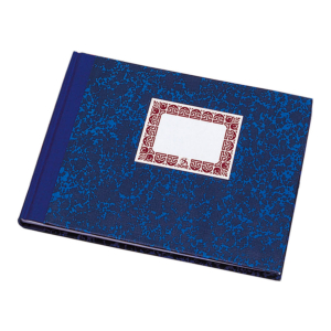 LIBRO CARTONÉ FOLIO RAYADO HORIZONTAL APAISADO REF. 09971