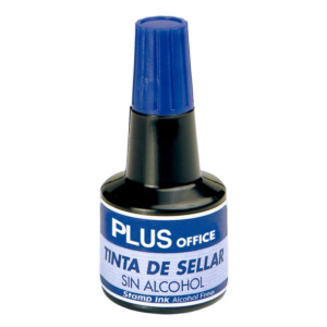 TINTA PARA ALMOHADILLAS PLUS OFFICE AZUL