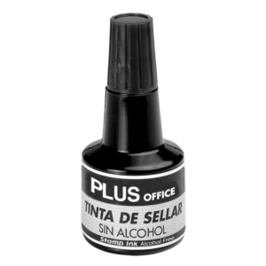 TINTA PARA ALMOHADILLAS PLUS OFFICE NEGRO