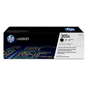 HP COLOR LASERJET PRO 300/400 TONER NEGRO 305A. PAGINAS 2.200