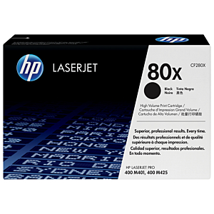 HP TONER NEGRO LASERJET PRO M 401/425DN CF280X 6.900 PAG.