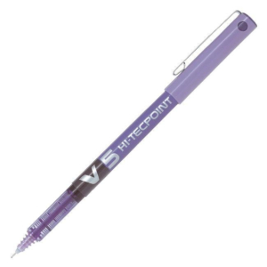 BOLÍGRAFO PILOT V5 TINTA LÍQUIDA VIOLETA