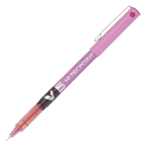 BOLÍGRAFO PILOT V5 TINTA LÍQUIDA ROSA