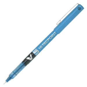 BOLÍGRAFO PILOT V5 TINTA LÍQUIDA CELESTE